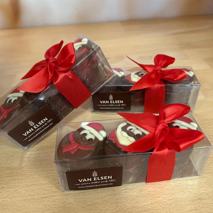 Balkje sweet santa hazelnootpraliné