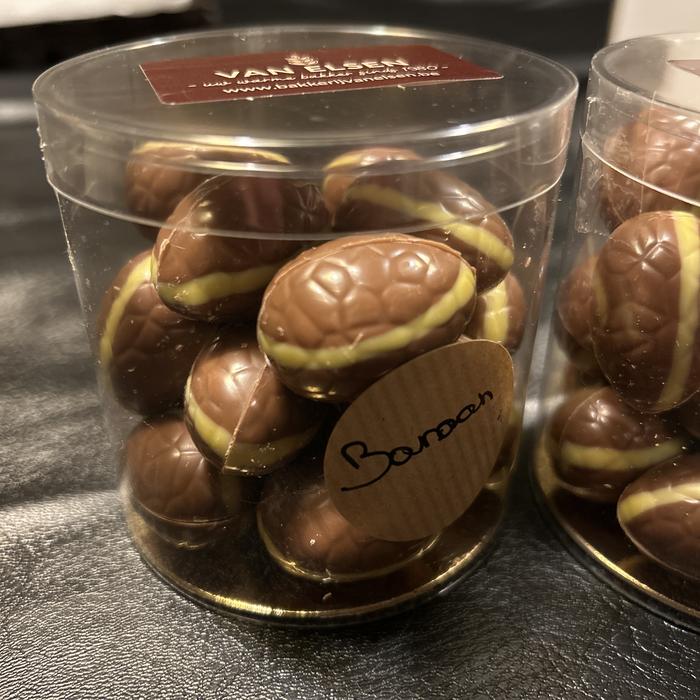 Doosje paaseitjes Melk banaan