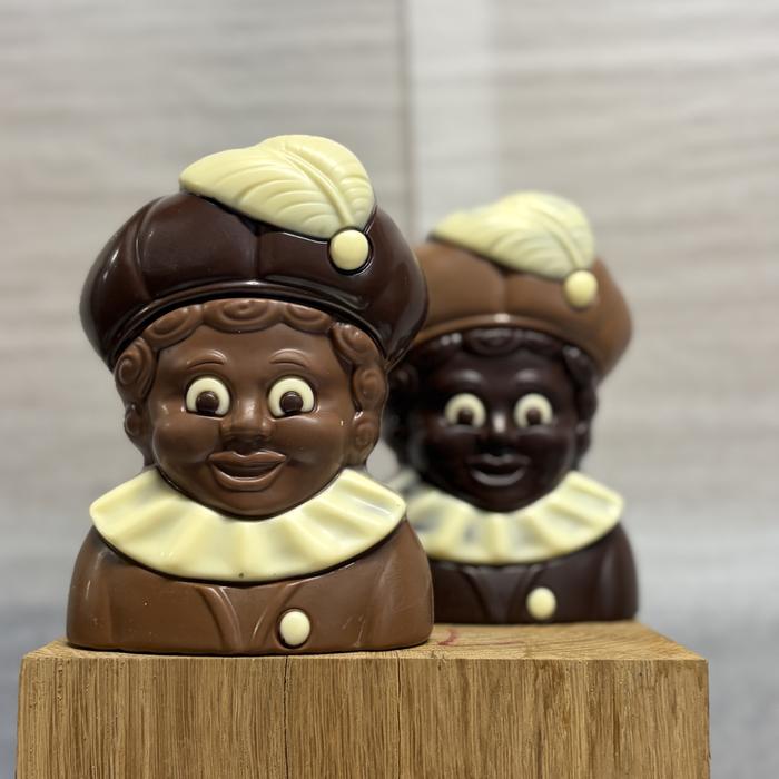 Gezicht Piet (melk of puur)
